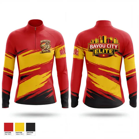 Quarter Zip Jacket, Bayou City Elite Academy, Men's Basketball, Teamtime, Team time, sublimation, custom sports apparel, team uniforms, spirit wear, spiritwear, sports uniforms, custom shirts, team store, custom team store, fundraiser sports, apparel fundraiser