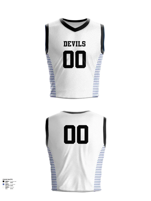 Mens Reversible Basketball Jersey, Devils, Men's Basketball, Teamtime, Team time, sublimation, custom sports apparel, team uniforms, spirit wear, spiritwear, sports uniforms, custom shirts, team store, custom team store, fundraiser sports, apparel fundraiser