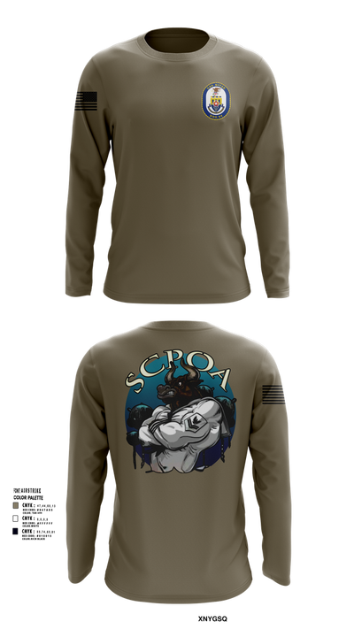 Scpoa 2939861 Long Sleeve Performance Shirt 105