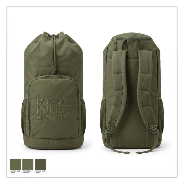 Gear Bag, Fairmont Police Department, Police, Teamtime, Team time, sublimation, custom sports apparel, team uniforms, spirit wear, spiritwear, sports uniforms, custom shirts, team store, custom team store, fundraiser sports, apparel fundraiser