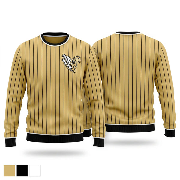Crew Neck Sweatshirt, 404 Stingers, Baseball, Teamtime, Team time, sublimation, custom sports apparel, team uniforms, spirit wear, spiritwear, sports uniforms, custom shirts, team store, custom team store, fundraiser sports, apparel fundraiser