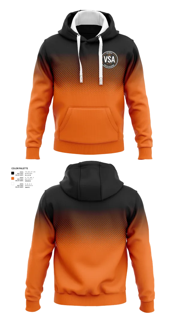 Hoodie, Valencia Soccer Academy, Men's Soccer, Teamtime, Team time, sublimation, custom sports apparel, team uniforms, spirit wear, spiritwear, sports uniforms, custom shirts, team store, custom team store, fundraiser sports, apparel fundraiser
