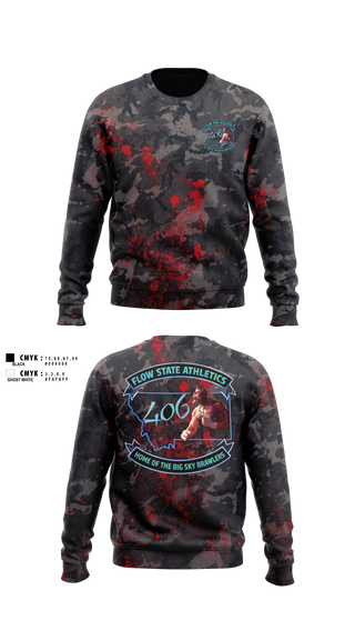 Crew Neck Sweatshirt, Flow State Athletics, , Teamtime, Team time, sublimation, custom sports apparel, team uniforms, spirit wear, spiritwear, sports uniforms, custom shirts, team store, custom team store, fundraiser sports, apparel fundraiser
