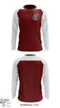Berthoud High School Soccer 45184902 Long Sleeve Performance Shirt - 1