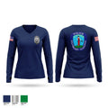 Richmond Police Department Women's Long Sleeve V-neck Shirt - 1