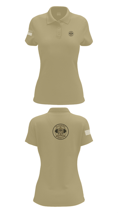 1/278th ACR 18022792 Women's Short Sleeve Performance Polo  - 95