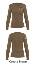 GEAUX TIGERS 48767025 Women's Long Sleeve V-neck Shirt - 17