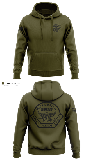 Hoodie, Walla Walla Regional SWAT, Police, Teamtime, Team time, sublimation, custom sports apparel, team uniforms, spirit wear, spiritwear, sports uniforms, custom shirts, team store, custom team store, fundraiser sports, apparel fundraiser