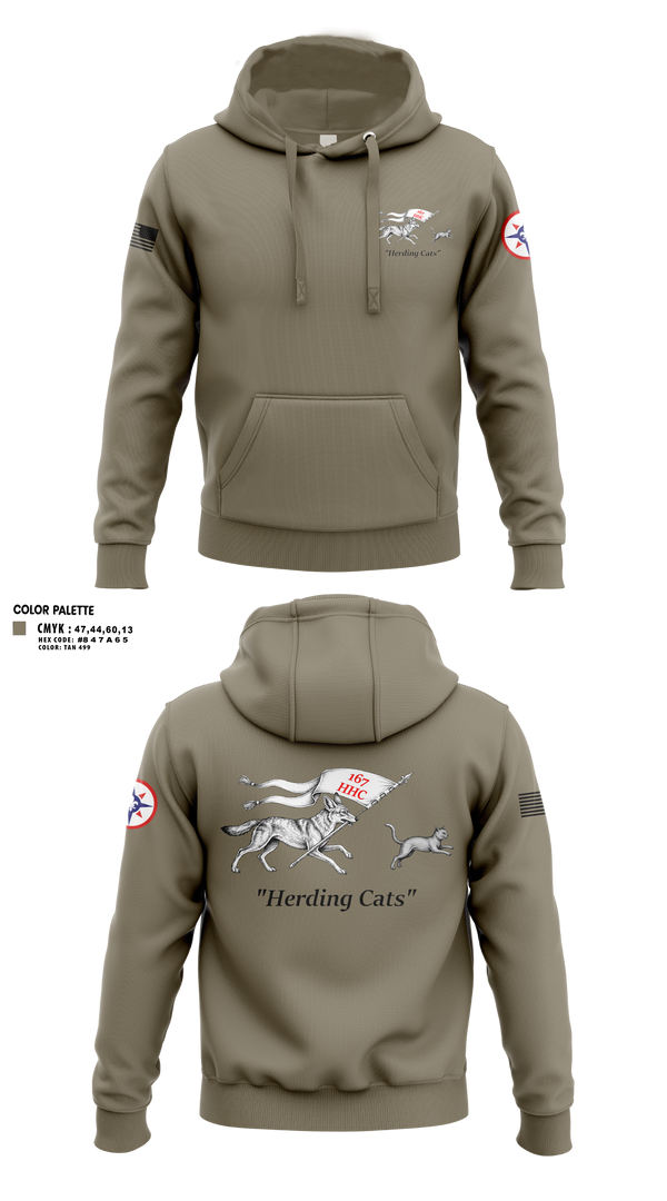Hoodie, 167th HHC, Army, Teamtime, Team time, sublimation, custom sports apparel, team uniforms, spirit wear, spiritwear, sports uniforms, custom shirts, team store, custom team store, fundraiser sports, apparel fundraiser