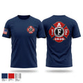 IAFF L4940 Old School Cotton Feel Shirt - 1