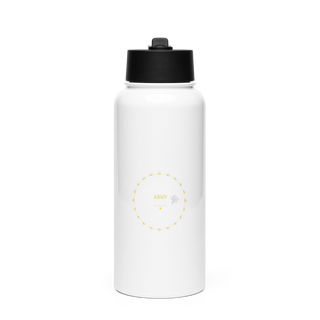 Scarng 79421562 Stainless Steel Water Bottle with a Straw Lid