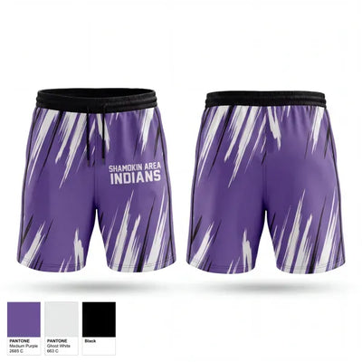 Shamokin Area Indians 45342016 Athletic Shorts With Pockets - 1