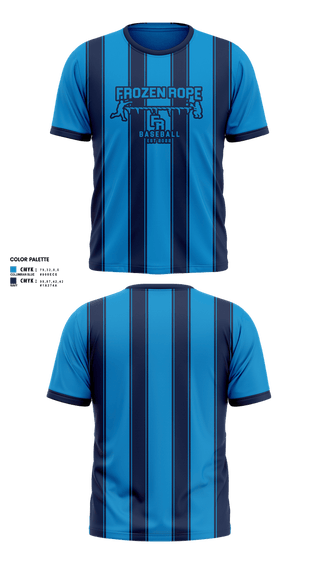 Short Sleeve Performance Shirt, Frozen Rope Baseball, Baseball, Teamtime, Team time, sublimation, custom sports apparel, team uniforms, spirit wear, spiritwear, sports uniforms, custom shirts, team store, custom team store, fundraiser sports, apparel fundraiser