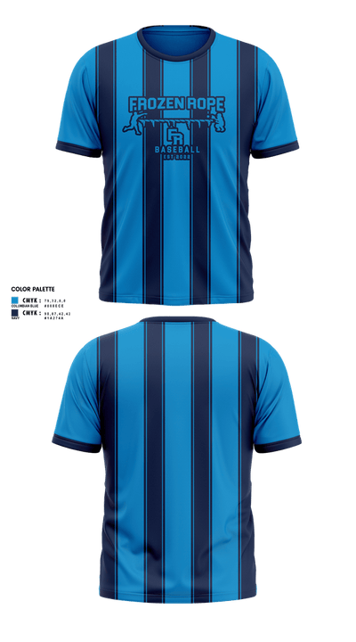 Frozen Rope Baseball 67609080 Short Sleeve Performance Shirt - 1