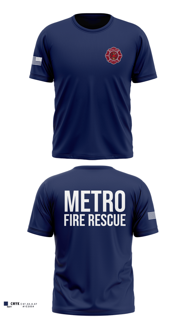 Old School Cotton Feel Shirt, Metro Fire Rescue, Fire Department, Teamtime, Team time, sublimation, custom sports apparel, team uniforms, spirit wear, spiritwear, sports uniforms, custom shirts, team store, custom team store, fundraiser sports, apparel fundraiser