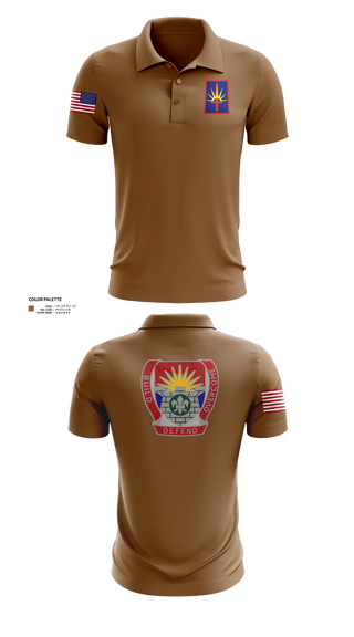 Short Sleeve Performance Polo, FSC 204th ENG BN, National Guard, Teamtime, Team time, sublimation, custom sports apparel, team uniforms, spirit wear, spiritwear, sports uniforms, custom shirts, team store, custom team store, fundraiser sports, apparel fundraiser