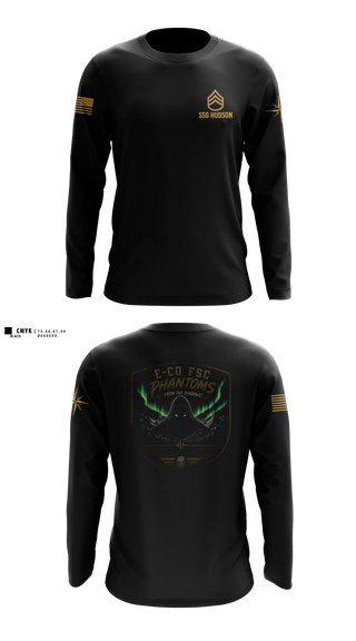 Long Sleeve Performance Shirt, E. Co 1-229 mx, Army, Teamtime, Team time, sublimation, custom sports apparel, team uniforms, spirit wear, spiritwear, sports uniforms, custom shirts, team store, custom team store, fundraiser sports, apparel fundraiser