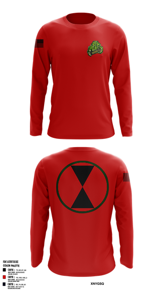 Long Sleeve Performance Shirt, 2-17 FA Filthy 1st, Army, Teamtime, Team time, sublimation, custom sports apparel, team uniforms, spirit wear, spiritwear, sports uniforms, custom shirts, team store, custom team store, fundraiser sports, apparel fundraiser