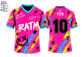Womens Soccer Jersey, RATM, Women's Soccer, Teamtime, Team time, sublimation, custom sports apparel, team uniforms, spirit wear, spiritwear, sports uniforms, custom shirts, team store, custom team store, fundraiser sports, apparel fundraiser