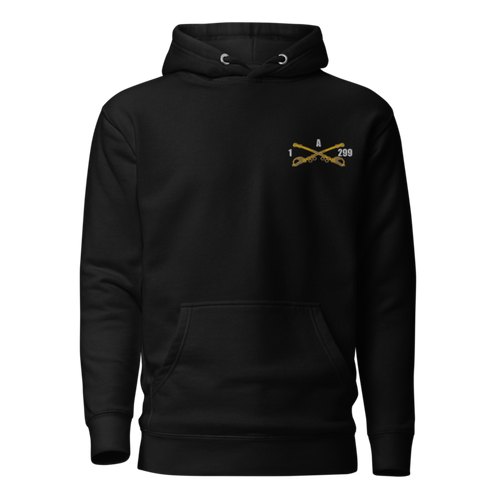 A Troop, 1st squadron-299th Calvary Regiment 70291790 Unisex Premium Hoodie | Cotton Heritage M2580