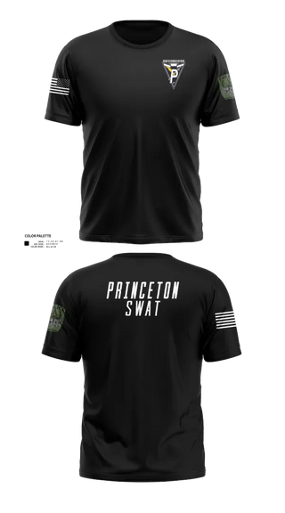 Short Sleeve Performance Shirt, Princeton SWAT, Police, Teamtime, Team time, sublimation, custom sports apparel, team uniforms, spirit wear, spiritwear, sports uniforms, custom shirts, team store, custom team store, fundraiser sports, apparel fundraiser