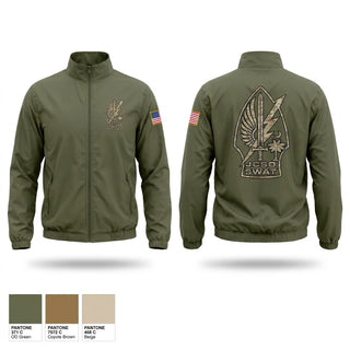 Windbreaker, JCSO SWAT, Police, Teamtime, Team time, sublimation, custom sports apparel, team uniforms, spirit wear, spiritwear, sports uniforms, custom shirts, team store, custom team store, fundraiser sports, apparel fundraiser