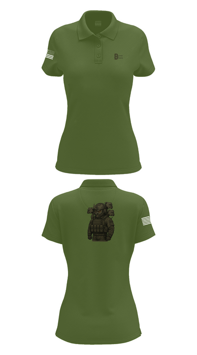 Deployment & Distribution Flight 11533271 Women's Short Sleeve Performance Polo  - 55