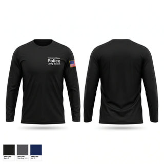 Long Sleeve Performance Shirt, Veterans Affairs Police - Long Beach, Police, Teamtime, Team time, sublimation, custom sports apparel, team uniforms, spirit wear, spiritwear, sports uniforms, custom shirts, team store, custom team store, fundraiser sports, apparel fundraiser