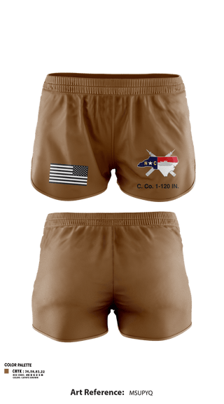 Ranger Panties, C. Co. 1-120 3rd PLT, Army, Teamtime, Team time, sublimation, custom sports apparel, team uniforms, spirit wear, spiritwear, sports uniforms, custom shirts, team store, custom team store, fundraiser sports, apparel fundraiser