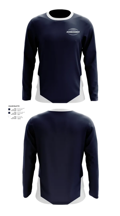 Lawrence Pop Warner Football & Cheer 9276139 Long Sleeve Performance Shirt 21