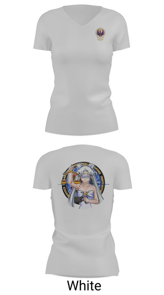 Womens Short Sleeve Vneck Shirt, Karl & Hedwig Ackermann Memorial Institute for Joint Military Intelligence and Law Enforcement Education & Training at MARDET Fort Leonard Wood, , Teamtime, Team time, sublimation, custom sports apparel, team uniforms, spirit wear, spiritwear, sports uniforms, custom shirts, team store, custom team store, fundraiser sports, apparel fundraiser