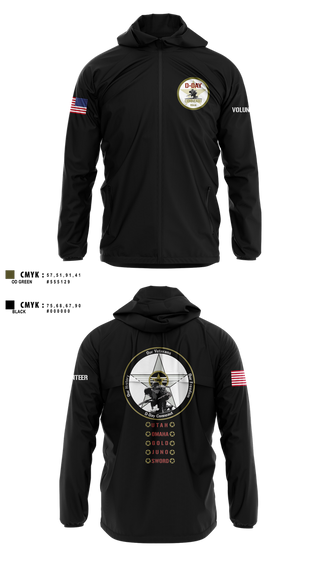 Windbreaker, D-Day Ohio, Inc, , Teamtime, Team time, sublimation, custom sports apparel, team uniforms, spirit wear, spiritwear, sports uniforms, custom shirts, team store, custom team store, fundraiser sports, apparel fundraiser