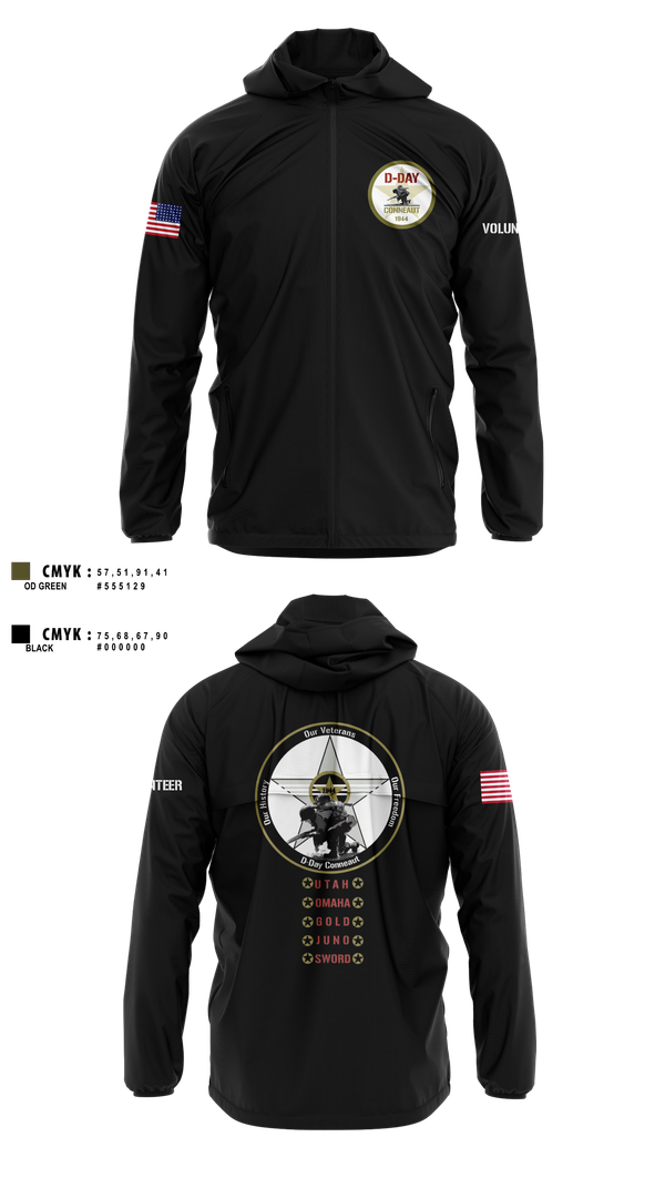 Windbreaker, D-Day Ohio, Inc, , Teamtime, Team time, sublimation, custom sports apparel, team uniforms, spirit wear, spiritwear, sports uniforms, custom shirts, team store, custom team store, fundraiser sports, apparel fundraiser