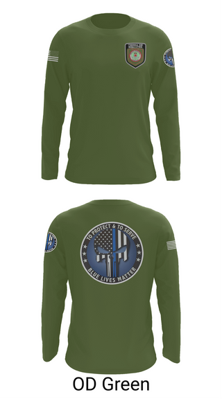 Long Sleeve Performance Shirt, Policía Municipal de Carolina, , Teamtime, Team time, sublimation, custom sports apparel, team uniforms, spirit wear, spiritwear, sports uniforms, custom shirts, team store, custom team store, fundraiser sports, apparel fundraiser