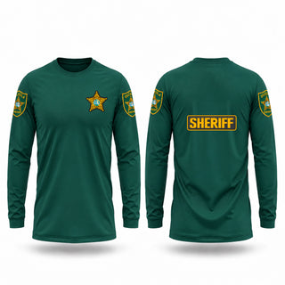 Long Sleeve Performance Shirt, Osceola County Sheriff’s Office, Police, Teamtime, Team time, sublimation, custom sports apparel, team uniforms, spirit wear, spiritwear, sports uniforms, custom shirts, team store, custom team store, fundraiser sports, apparel fundraiser