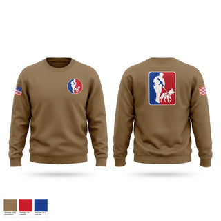 Crew Neck Sweatshirt, G, Army, Teamtime, Team time, sublimation, custom sports apparel, team uniforms, spirit wear, spiritwear, sports uniforms, custom shirts, team store, custom team store, fundraiser sports, apparel fundraiser