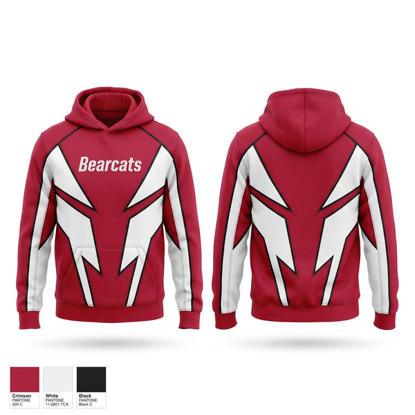 Hoodie, Bearcats, Softball, Teamtime, Team time, sublimation, custom sports apparel, team uniforms, spirit wear, spiritwear, sports uniforms, custom shirts, team store, custom team store, fundraiser sports, apparel fundraiser