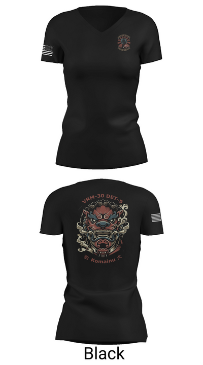 VRM-30 DET V 46300296 Women's Short Sleeve V-neck Shirt - 27