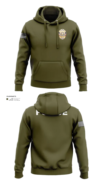 FOREST ACRES POLICE DEPARTMENT 85574925 Hoodie - 23