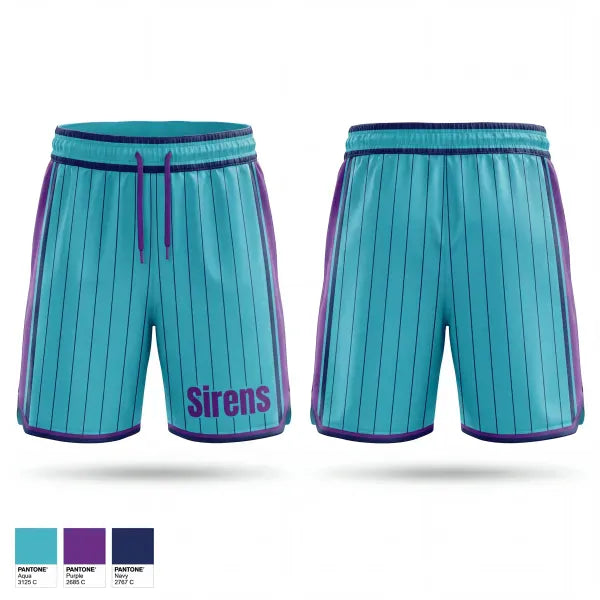 Athletic Shorts With Pockets, Sirens, Softball, Teamtime, Team time, sublimation, custom sports apparel, team uniforms, spirit wear, spiritwear, sports uniforms, custom shirts, team store, custom team store, fundraiser sports, apparel fundraiser