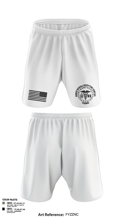 Denver MRCO 92797662 Athletic Shorts With Pockets - 2