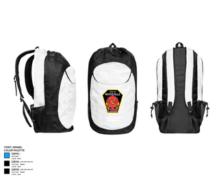 Gear Bag, WHITEVILLE FIRE DEPARTMENT, Fire Department, Teamtime, Team time, sublimation, custom sports apparel, team uniforms, spirit wear, spiritwear, sports uniforms, custom shirts, team store, custom team store, fundraiser sports, apparel fundraiser