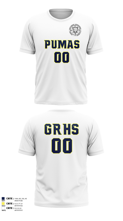 Alliance Gertz Ressler High School 10351954 Short Sleeve Performance Shirt - 1
