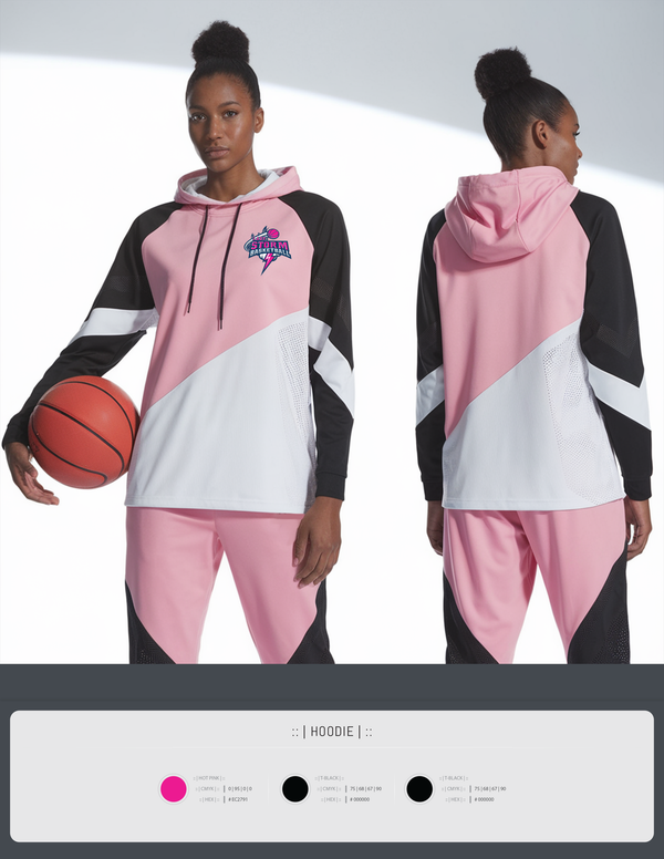 Hoodie, Lady Storm, Women's Basketball, Teamtime, Team time, sublimation, custom sports apparel, team uniforms, spirit wear, spiritwear, sports uniforms, custom shirts, team store, custom team store, fundraiser sports, apparel fundraiser
