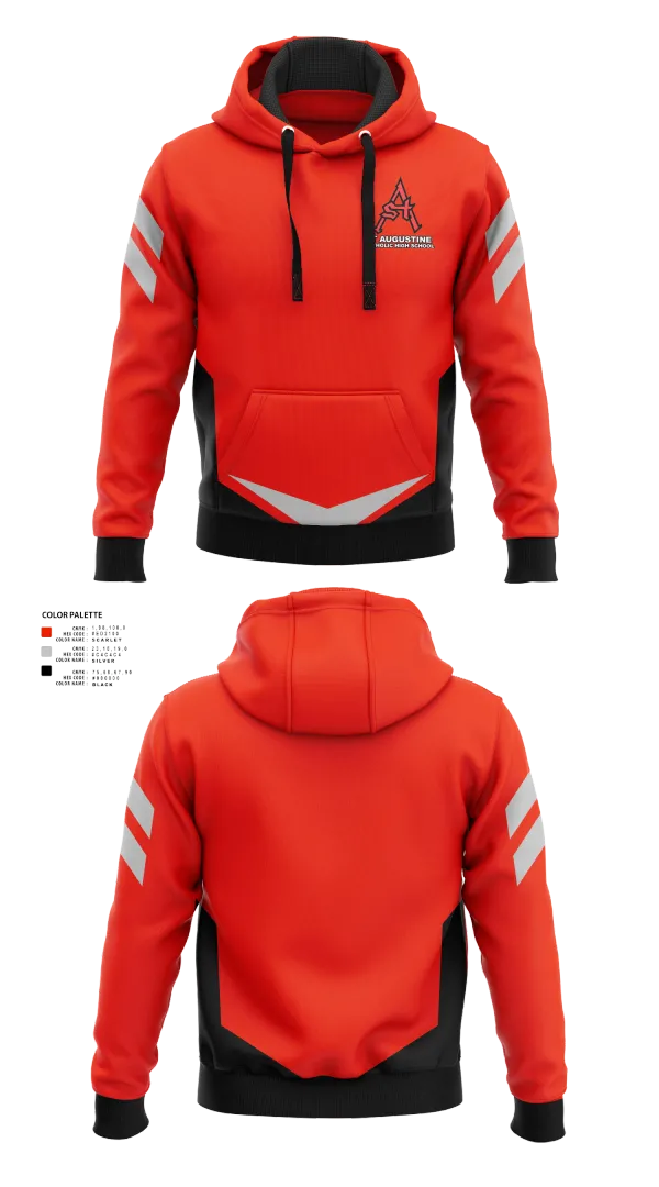 Hoodie, St Augustine Catholic High School, Spirit Store, Teamtime, Team time, sublimation, custom sports apparel, team uniforms, spirit wear, spiritwear, sports uniforms, custom shirts, team store, custom team store, fundraiser sports, apparel fundraiser