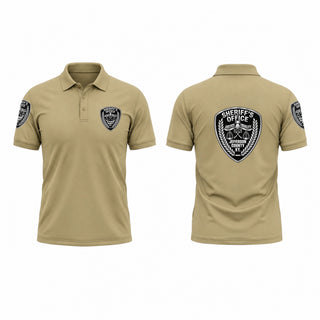 Short Sleeve Performance Polo, SHERIFF, Police, Teamtime, Team time, sublimation, custom sports apparel, team uniforms, spirit wear, spiritwear, sports uniforms, custom shirts, team store, custom team store, fundraiser sports, apparel fundraiser