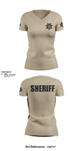 KCSO 22361769 Women's Short Sleeve V-neck Shirt - 1