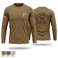 USS DONALD COOK 92442226 Long Sleeve Performance Shirt - 1