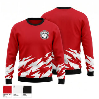 Crew Neck Sweatshirt, Livonia Bulldogs, Softball, Teamtime, Team time, sublimation, custom sports apparel, team uniforms, spirit wear, spiritwear, sports uniforms, custom shirts, team store, custom team store, fundraiser sports, apparel fundraiser