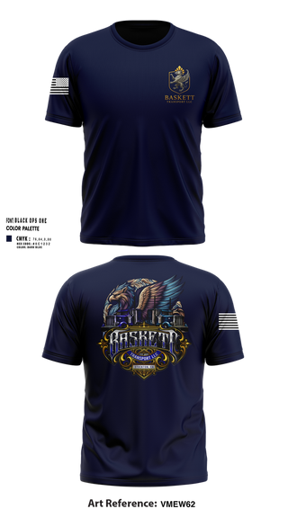 Short Sleeve Performance Shirt, Baskett Transport LLC, , Teamtime, Team time, sublimation, custom sports apparel, team uniforms, spirit wear, spiritwear, sports uniforms, custom shirts, team store, custom team store, fundraiser sports, apparel fundraiser